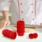 Mini Cupcake Liners 1 Inch Paper Cupcake Wrappers Baking Cups Small Muffin Liners 1000 Pieces Dessert Wrappers for Christmas Festival, Wine Red